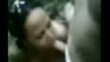 Nepali aunty in forest-2