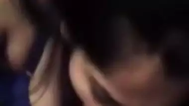 punjabi girlfriend giving blowjob to bf