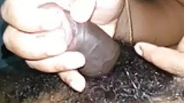 my gf playing with my dick