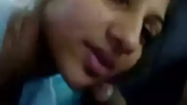 Indian corner shop girl licks my dick!