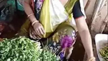 Sexy Indian Vegetable Vendor Spy