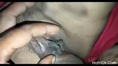 Licking and playing with village bhabhi’s pussy lips