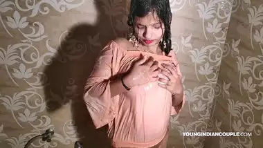 Cute Indian Teen Taking Shower With Seductive Bollywood Song Jalta Hai Badan With Masturbation