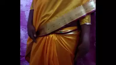 Desi Hot Girl Showing Her Assets Stripping In Saree