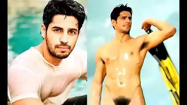 Bollywood actor Sidharth Malhotra Nude