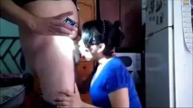 horny amateur indian bhabhi sucking a plumber cock