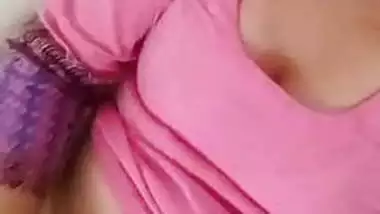 Indian sexy aunty masturbating and moaning