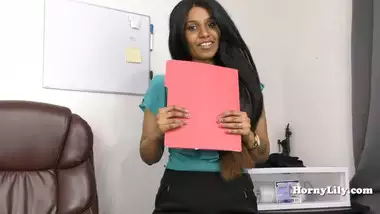 Slutty Indian secretary roleplay pov in Tamil