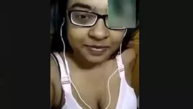 Shy Bangladeshi Girl Showing Big Boobs to Lover On Video Call