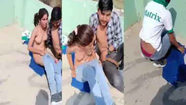 Desi lovers caught fucking in the outdoor MMS video