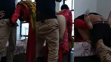 College lovers doggy style Indian fucking