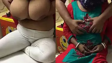 Bengali wife huge boobs playing by hubby’s friend and hubby recording wit clear audio