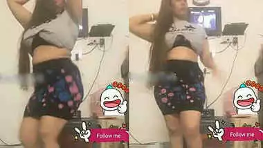 Bhabi Big boobs shake and ass twerk