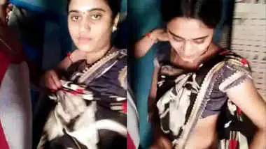 Sexy Indian Bhabhi getting her boobs sucked by Devar