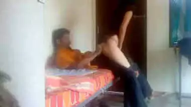 Desi BF sets hidden cam in room for quick fuck with GF