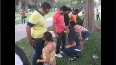 MMS Of Indian Enjoying Erotic Sex Game In Park