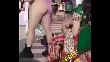 Indian Girl Enjoying A Male Stripper