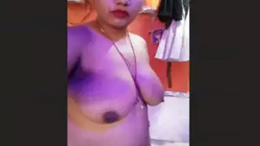 Big Boob Desi Girl Record Nude Selfie