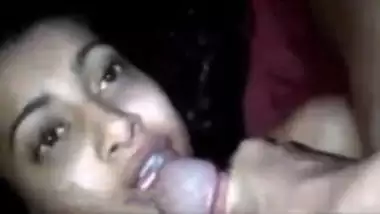 Indian call girl waiting to drink cum of customer