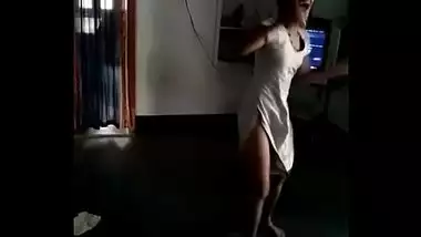 Sexy Telugu Teen Dancing Without Pants