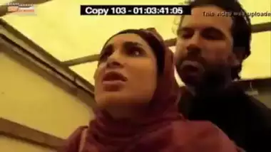 Two Desi muslim womans in hijab forced sex in garage