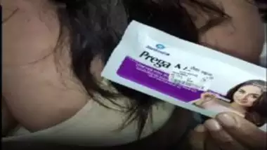 Big boobs hindi aunty live pregnancy test video