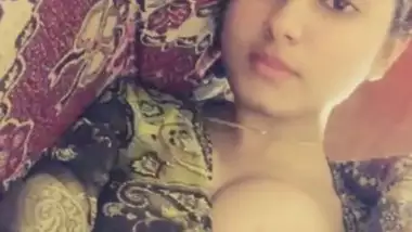 Beautiful desi girl selfie video