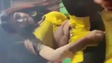 Desi cute girl stage dance