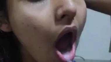 Indian Valentines day cum in mouth XXX video