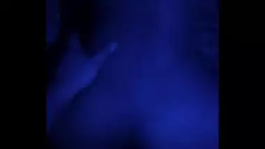 Bhabhi enjoy doggystyle..sex in blue light