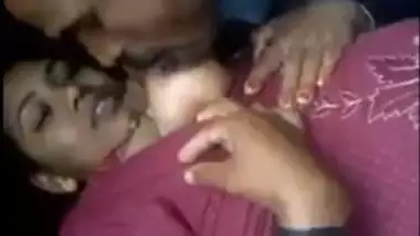 Sexy mallu chechi boobs sucked by servant