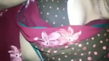 Hot Desi Wife In Saree Seducing Her Husband For Sex