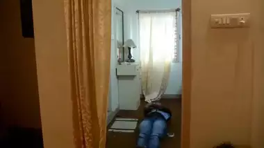 Desi Student Bathroom scene