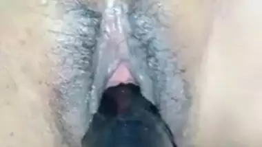 Milf taking Huge Ghetto Vibrator in Vagina