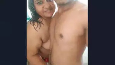 Desi Couple Bathing Together