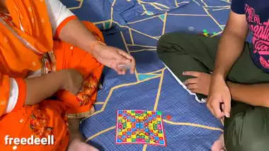 Bhabhi ke sath Ludo Game. Winner takes Advantage. full hindi video