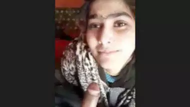 Beautiful desi kashmiri girl blowjob and show