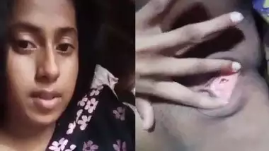 Cute Bangladeshi virgin girl pussy show on video call