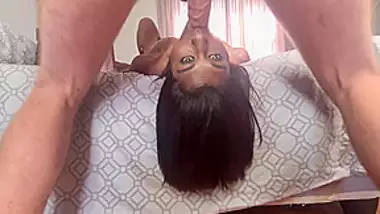 Indian Desi Whore Getting A Upside Down Sloppy Face Fuck