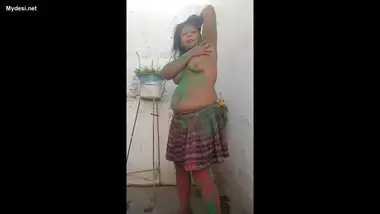 horny desi slut on holi