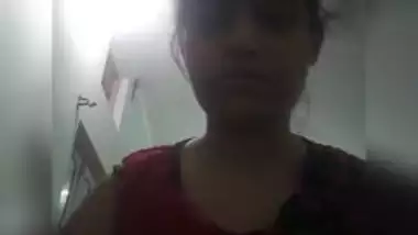 Angry Aditi Sharma doing webcam for his lover.