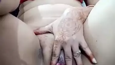 Desi sexy bhabi nice pussy on live