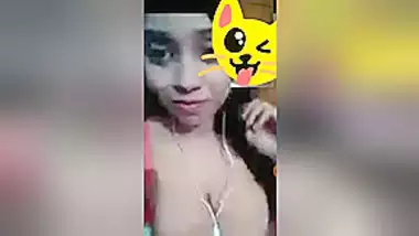 Today Exclusive- Sexy Girl Showing Her Boobs And Wet Pussy On Video Call