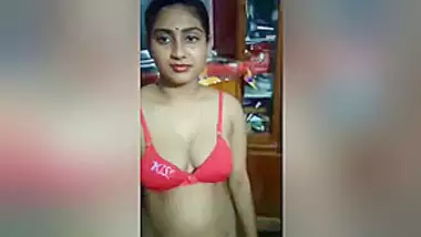 Cute Sexy Bengali Wife Striptease Show