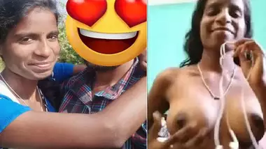 Tamil girl boobs show video call romance