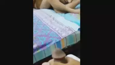 Man fucking wife infront of husband