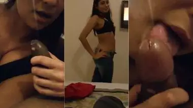 Erotic blowjob of a sexy Mumbai babe in desi xxx video